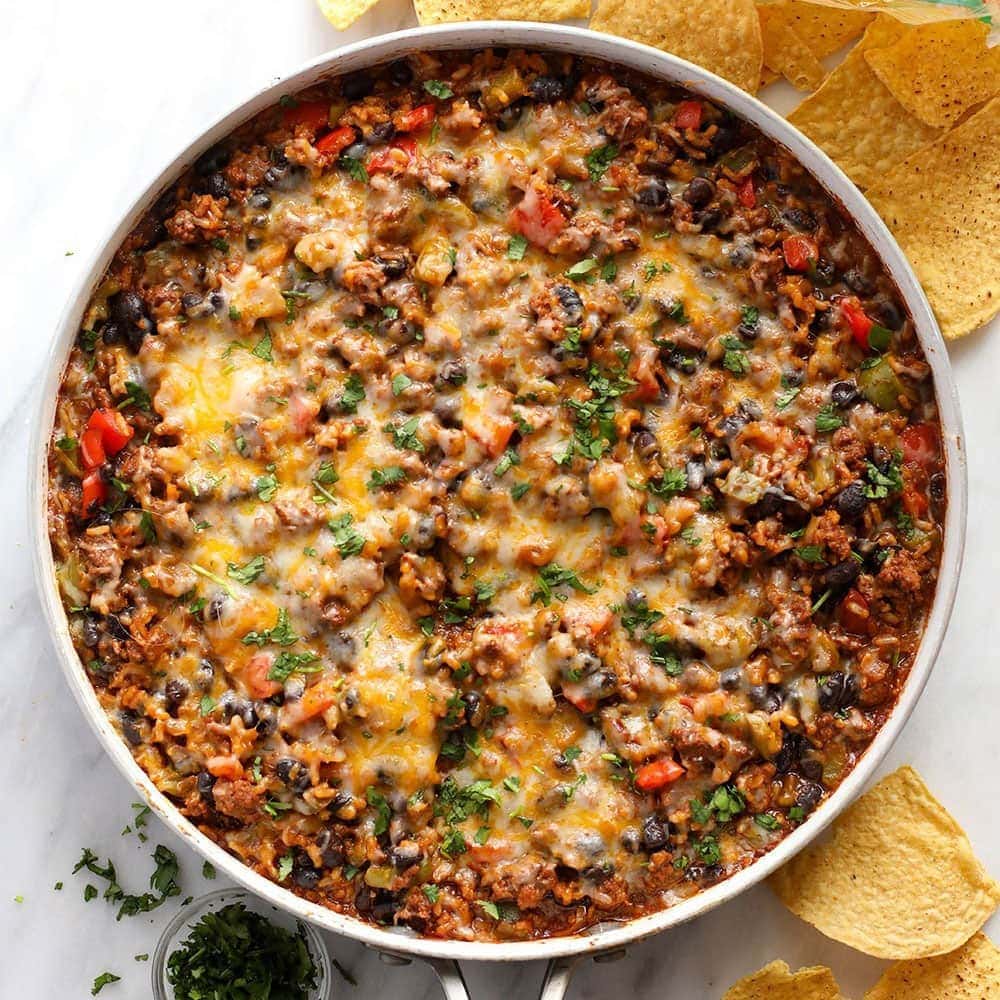Quick One-Pan Mexican Ground Beef Skillet: Easy Weeknight Dinner